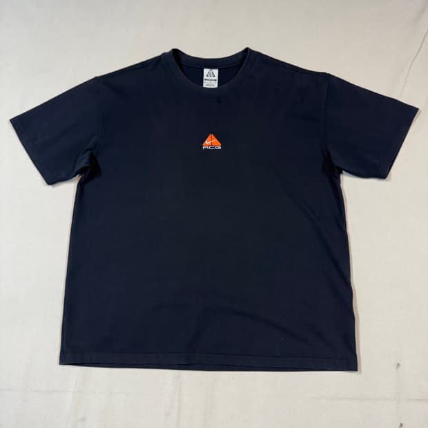 XL) 나이키 ACG 센터로고 라운드넥 반팔 티셔츠