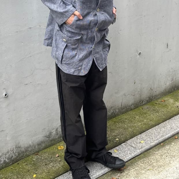 90s Helmut Lang Side Line Pants