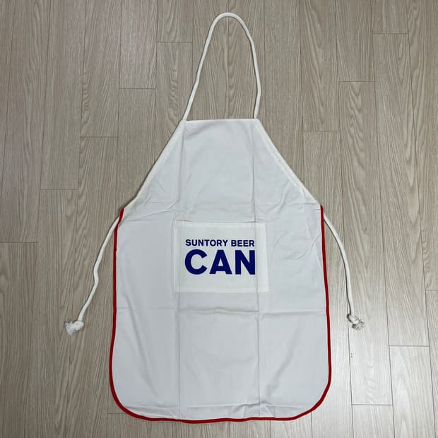 선토리 비어 캔 빈티지 앞치마 17번 90s OLD