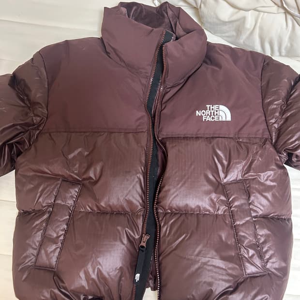 노스페이스 눕시 브라운 m