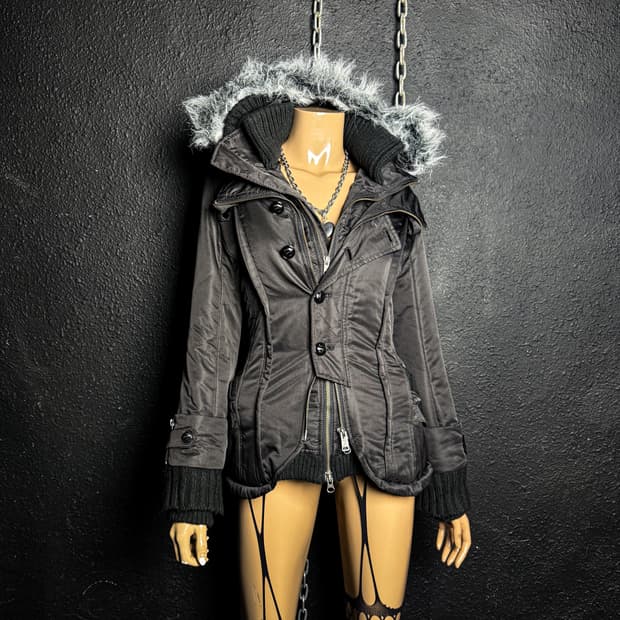2000’s MAISON GILFY – Fur Short Parka