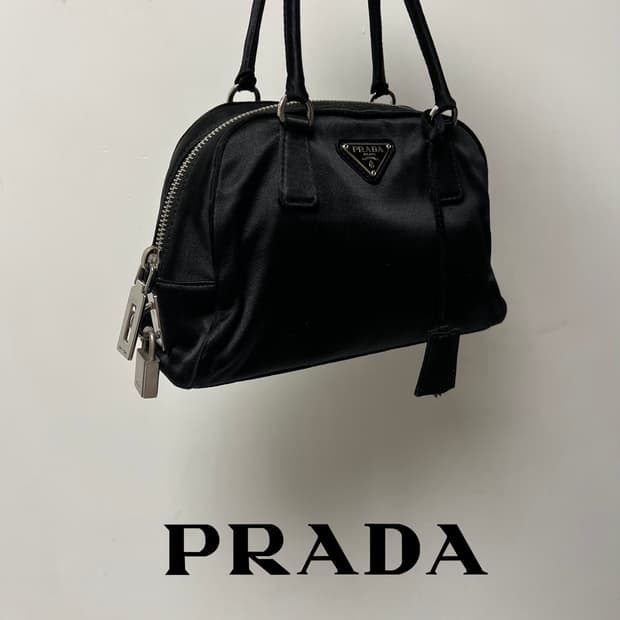 PRADA 프라다 미니 볼링백