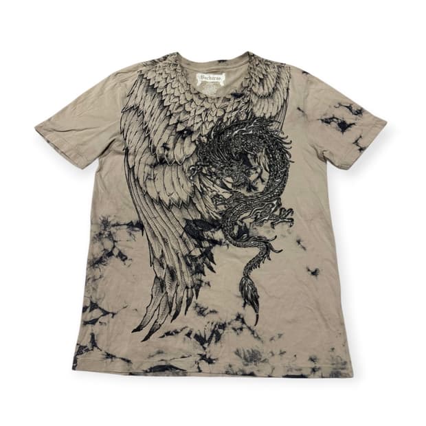 버커루 드래곤 바이타투 티셔츠 XL