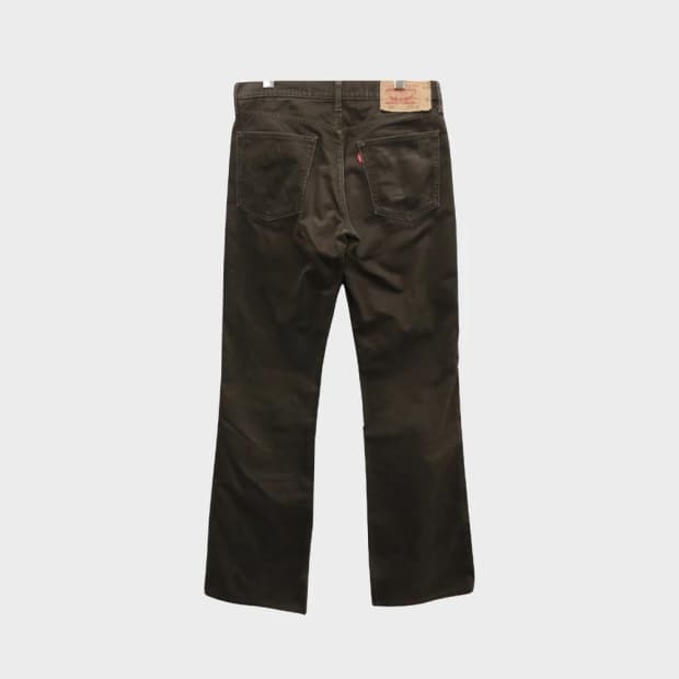 00'S LEVI'S 517 카키 데님 팬츠 60072