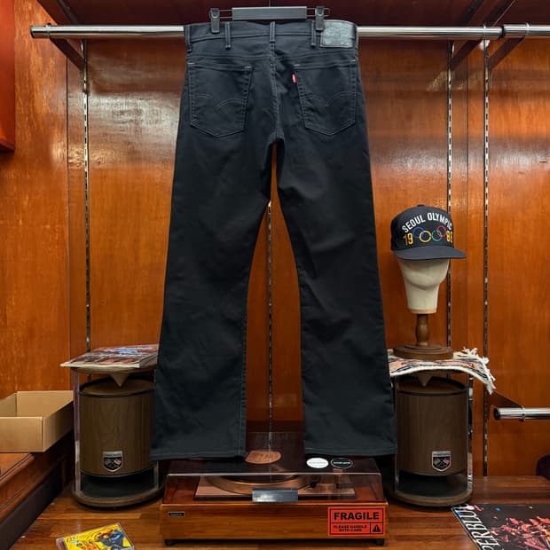 리바이스 517 스트레치 블랙 [ 34 ]