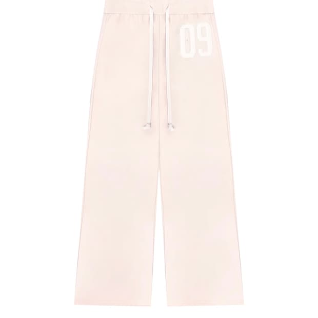 클리시어 09 넘버링 스트레이트 팬츠