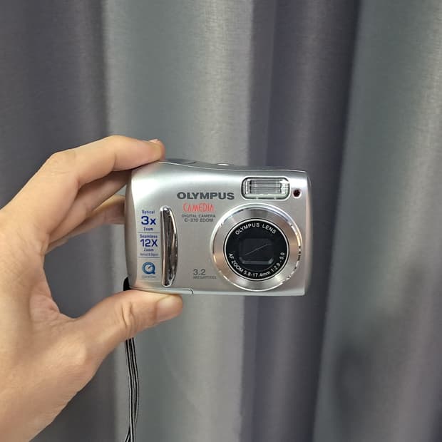 올림푸스 CAMEDIA C-370 빈티지 디카