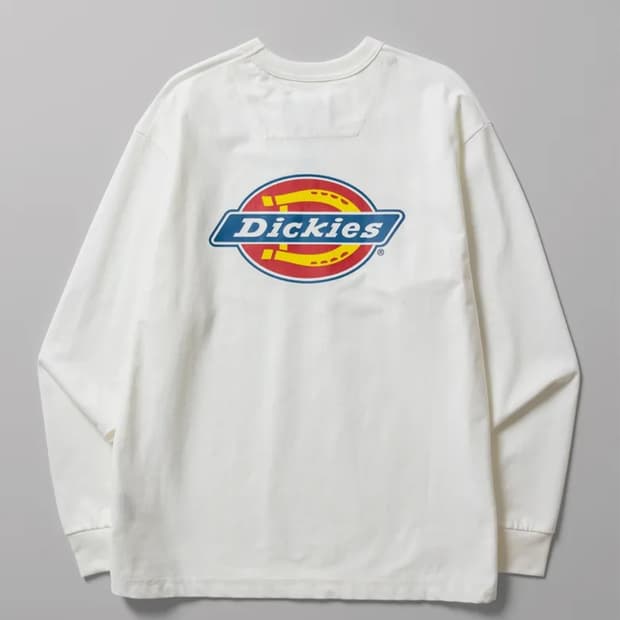 (새상품)(M) 디키즈 롱슬리브 화이트