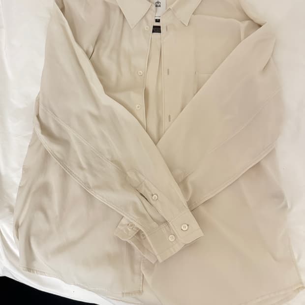 3) 폴리테루 텐코 루즈드 셔츠 2.0 라이트 베이지