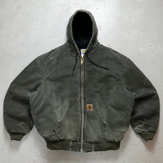 00's OG 칼하트 J68 액티브 자켓 칼하트 MOS 모스그린