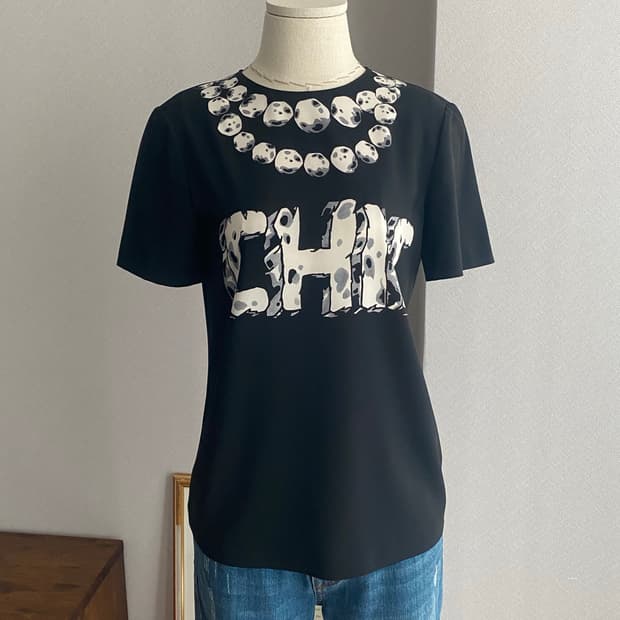 MOSCHINO 모스키노 반팔 블라우스(38)