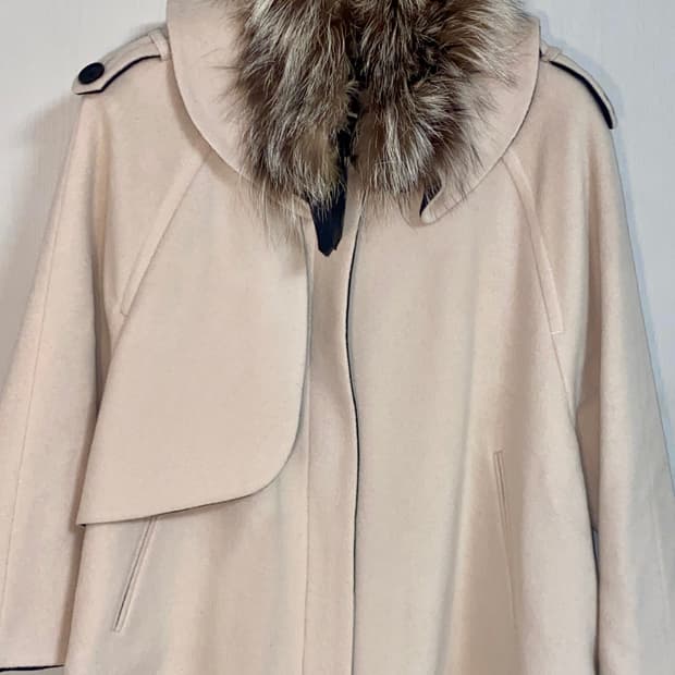 빈티지 히메갸루 로멘틱갸루 퍼포인트 코트