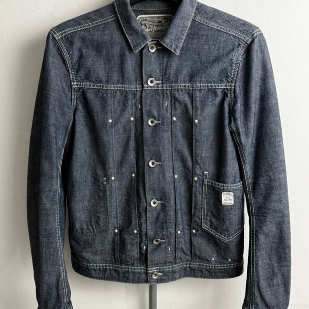 Diesel Denim Embroidered Trucker Jacket