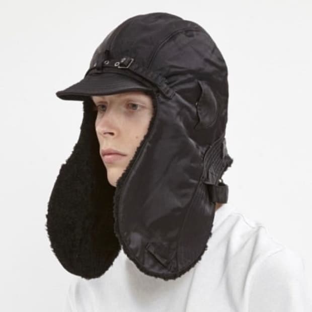 구매 / 준야와타나베 트루퍼햇 롱 카키/블랙