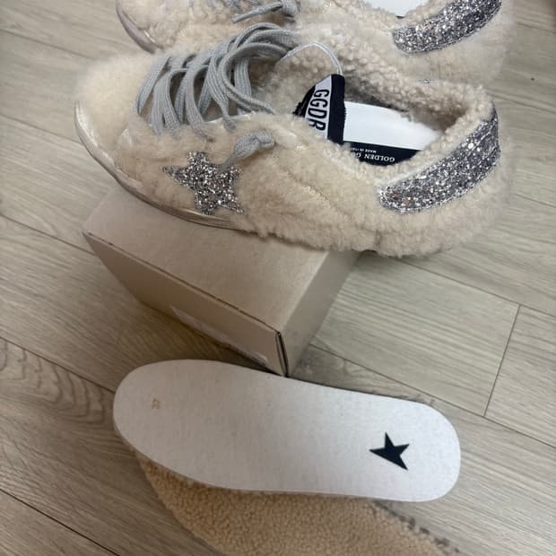 골든구스 양털 스니커즈 37