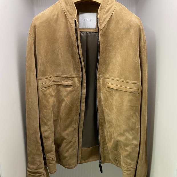 타임옴므 스웨이드 자켓