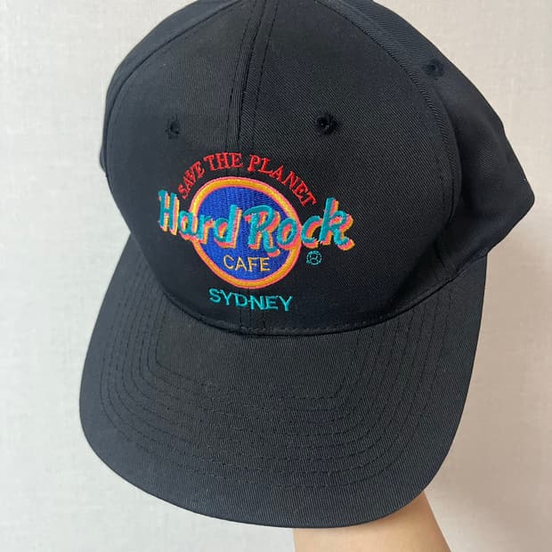하드락카페 시드니 블랙 볼캡