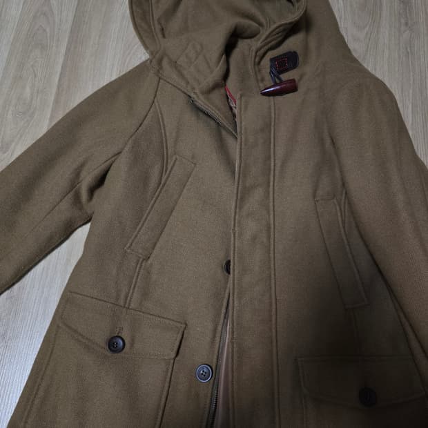 Ask enquired 떡볶이코트 후드코트 떡볶이단추 모리걸 하구미