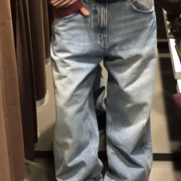 zara baggy jeans(구매)