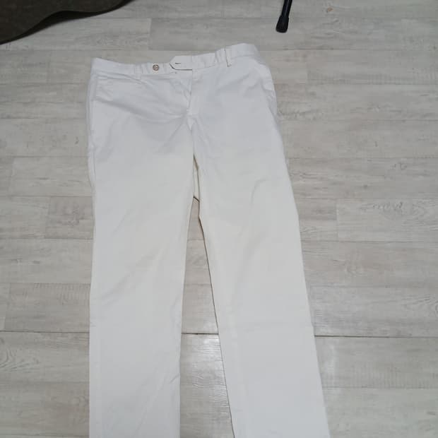 Mr.Boon 흰면바지 허리32