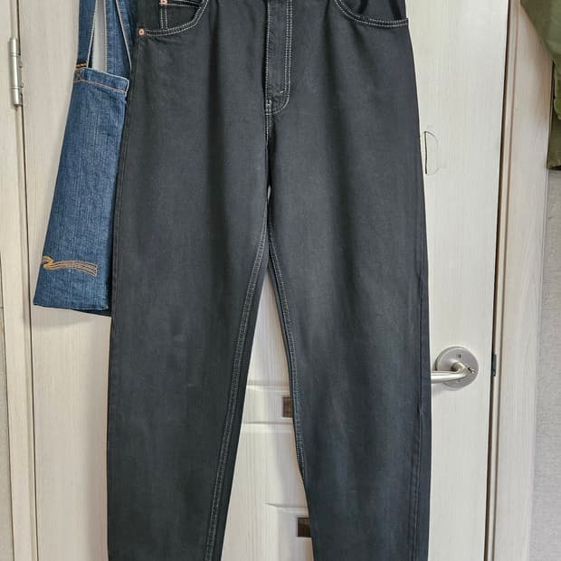 90s levis 550 블랙진 33x34 리바이스 오렌지탭