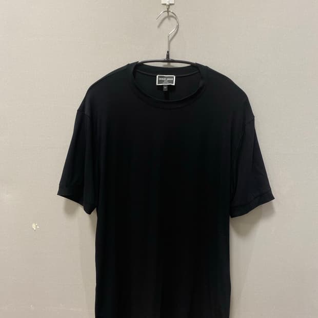 조르지오 아르마니 icon 비스코스레이온 반팔 티셔츠