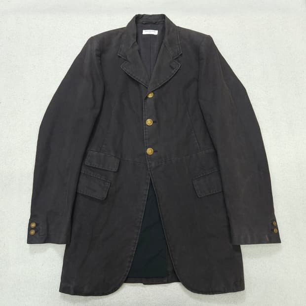 드리스 반 노튼 밀리터리 테일러드 자켓