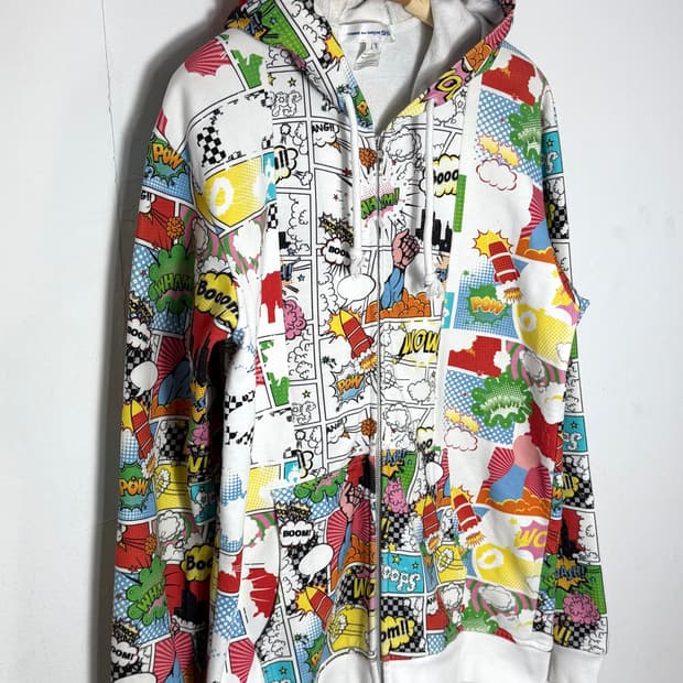 꼼데가르송 꼼데가르송후드집업 꼼데후드집업 후드집업