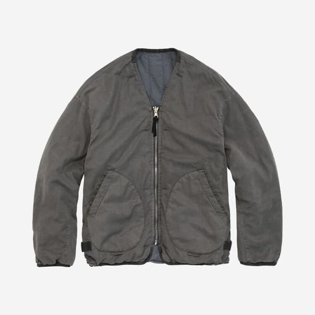 [2] 폴리테루 리버시블 라이너 자켓 세이지 그레이 + 제이드