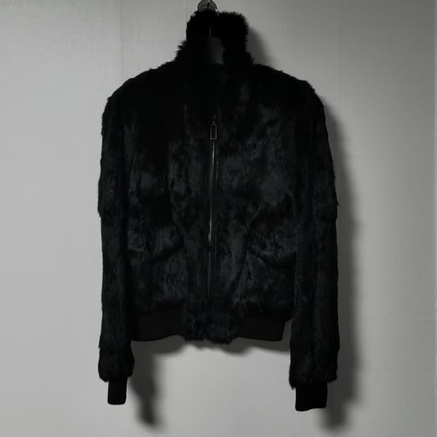 less hommes fur short jacket