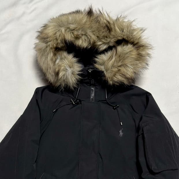 M 폴로랄프로렌 24fw 블랙 구스다운 패딩 