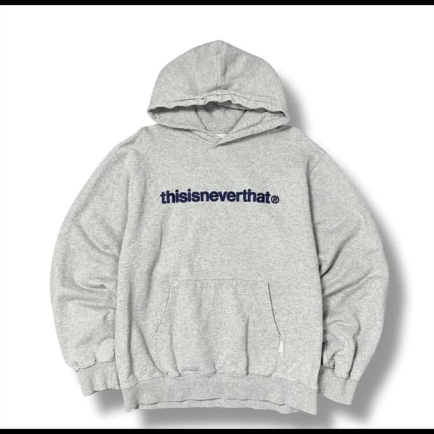 디네뎃 후드티 헤더그레이 l