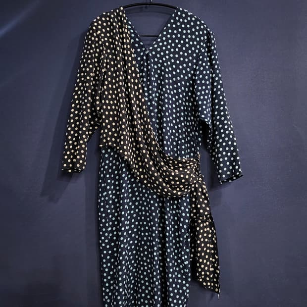 랑방 실크 원피스