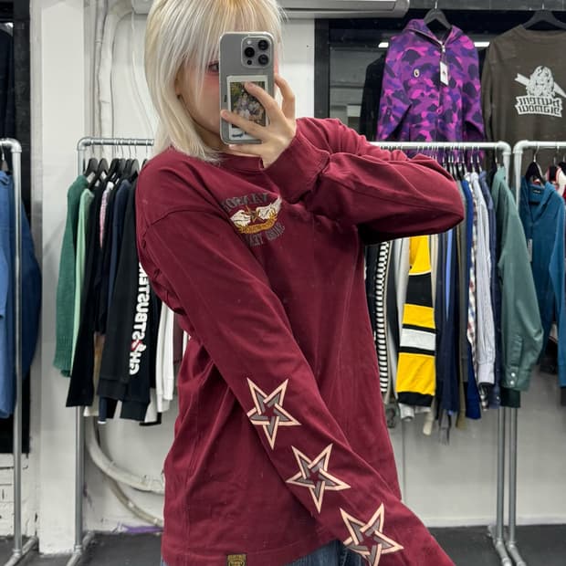밴슨 레더 사이드 스타 롱슬리브