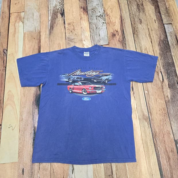 Vintage 90~00s 포드 머스탱 티셔츠