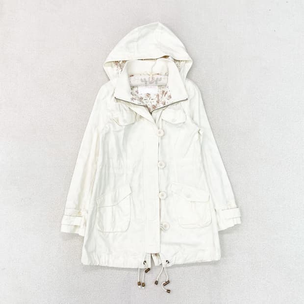 Liz lisa ♥ 리즈리사 크림바닐라 잔꽃 봄 야상 자켓