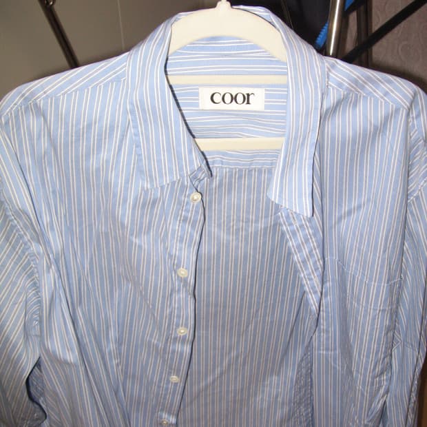 쿠어 스트라이프 셔츠