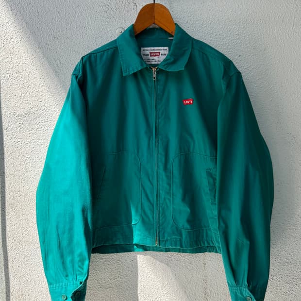 90s Levi’s 틸그린 드리즐러 자켓