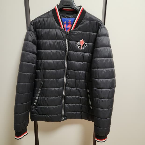 무스너클 패딩 블랙 L(105size)