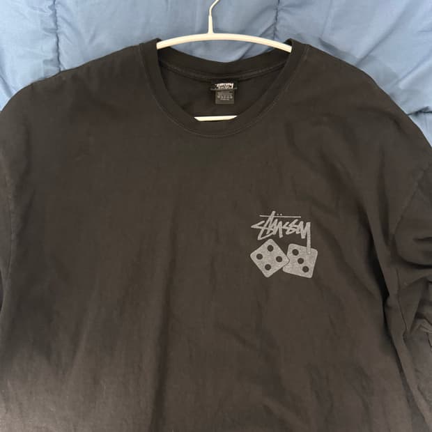 스투시 다이스 블랙 2XL