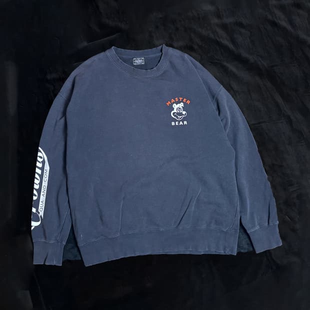 일본빈티지 RODEO CROWNS 마스터 베어 맨투맨