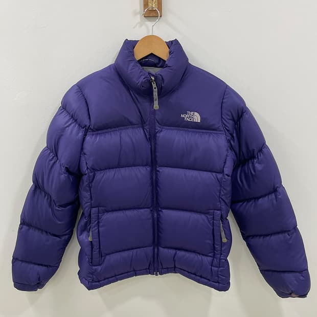 노스페이스 퍼플 패딩 