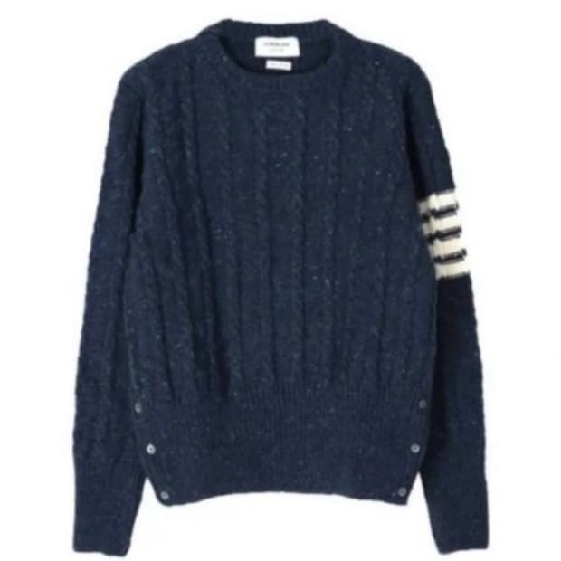 톰브라운 케이블 니트