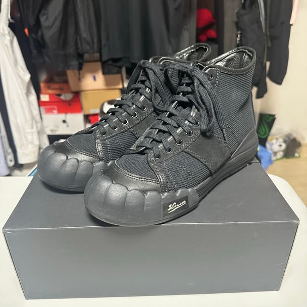 [10] Visvim Sport Lanier Hi Black