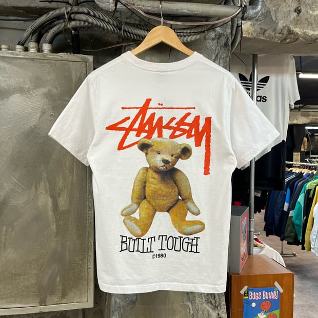 스투시 빌트 터프 반팔티 화이트 S #csz2727