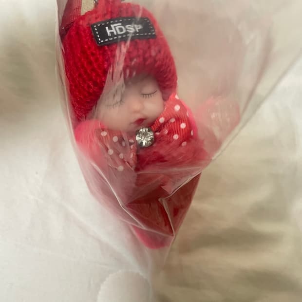 [무료배송]리얼폭스퍼 여우털 열쇠고리 키링 인형 새제품 새상품 미사용