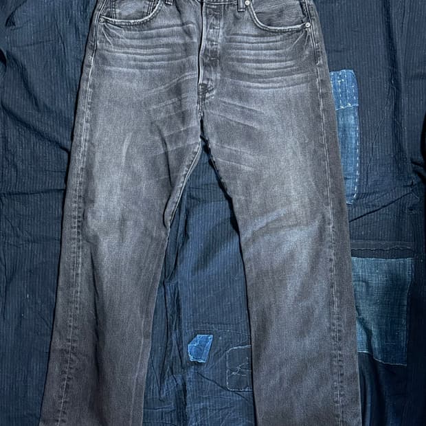 리바이스 501 스트레이트 핏 데님 팬츠 34
