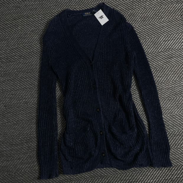 신형 폴로 랄프로렌 아메카지 모리걸 롱 가디건y 3533