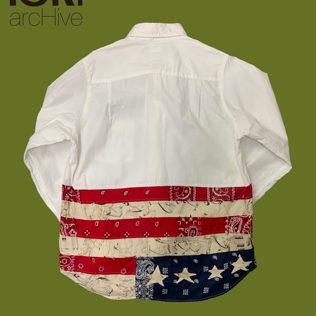 🇯🇵 visvim FREE EDGE STARS SHIRT L/S