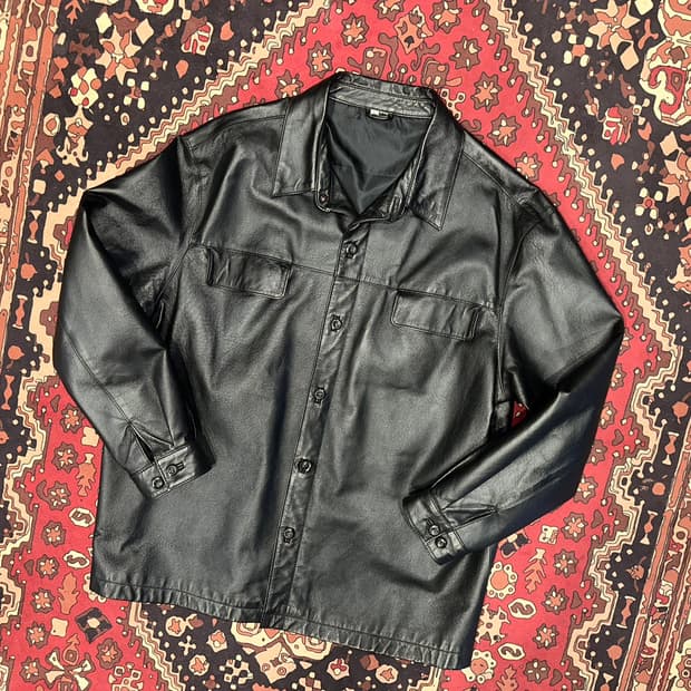 ( XXL ) 가죽셔츠 가죽남방 가죽자켓 가죽카코트 양가죽자켓